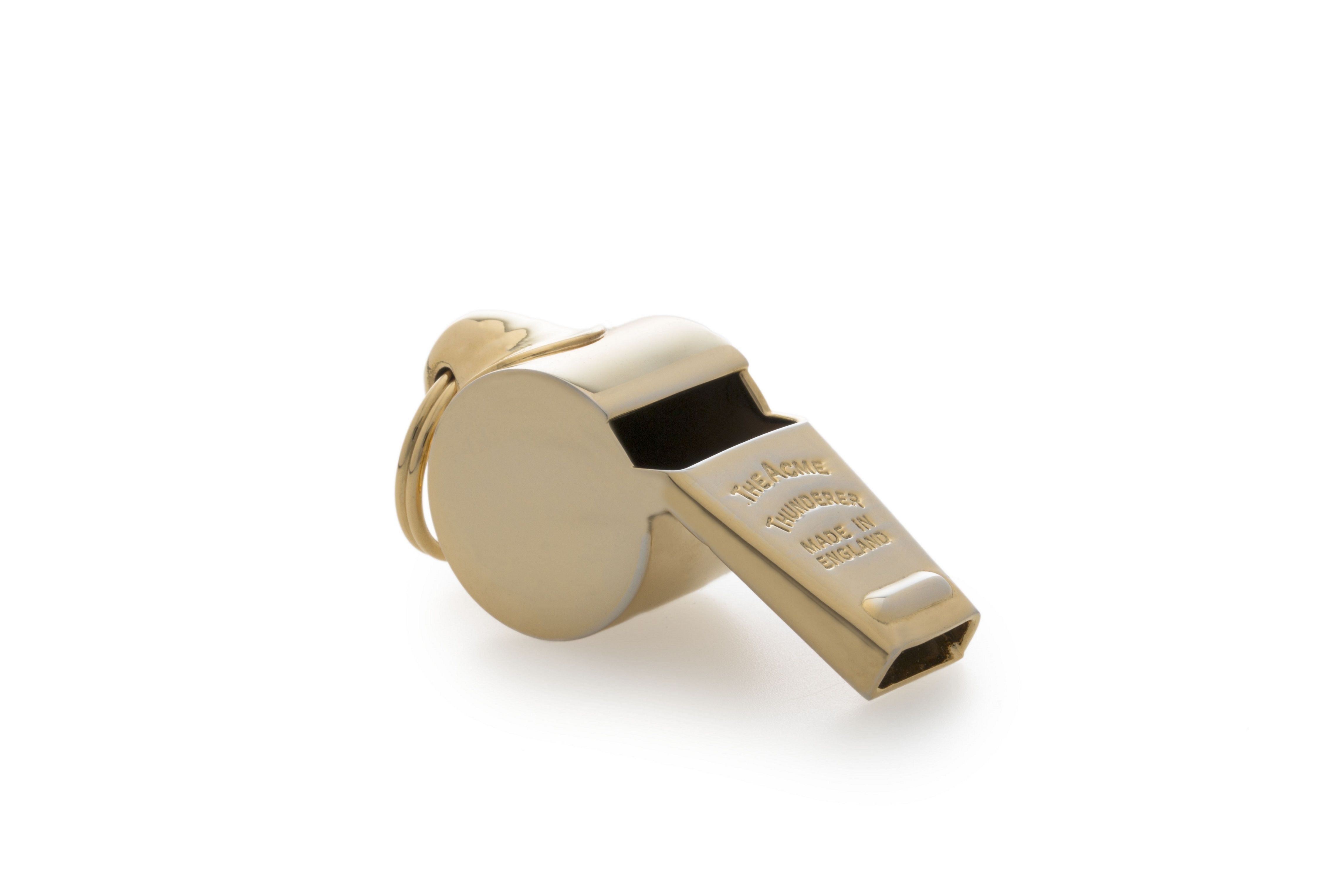 Brass whistles